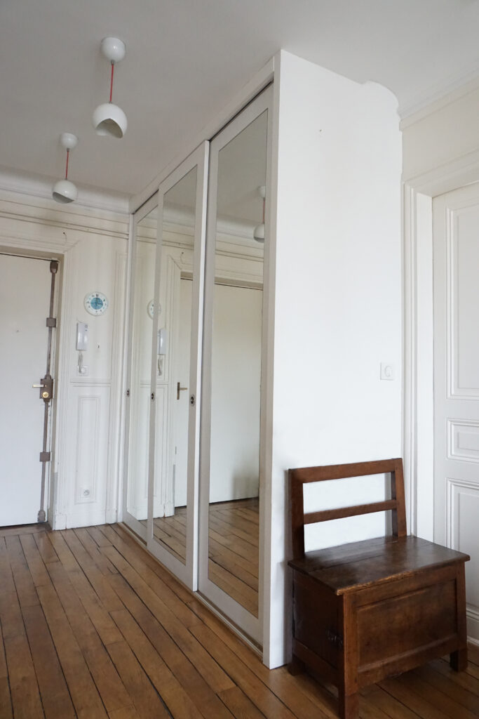 1 renovation entree appartement dressing sur mesure