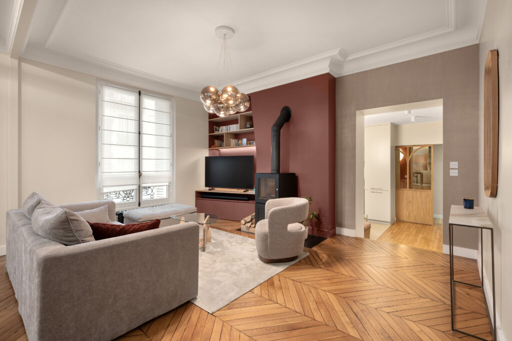 2 renovation salon paris decoration