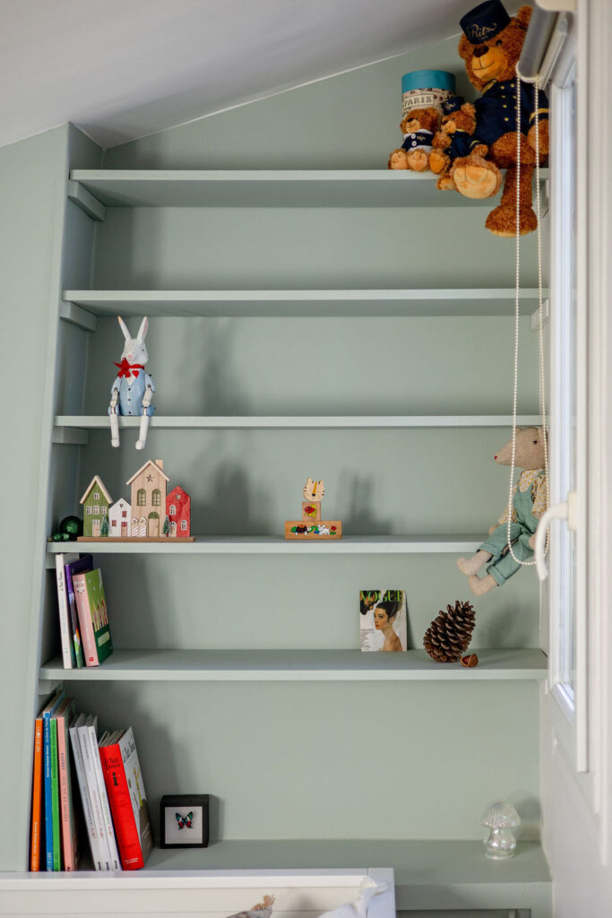 9 renovation paris sous pente chambre fille