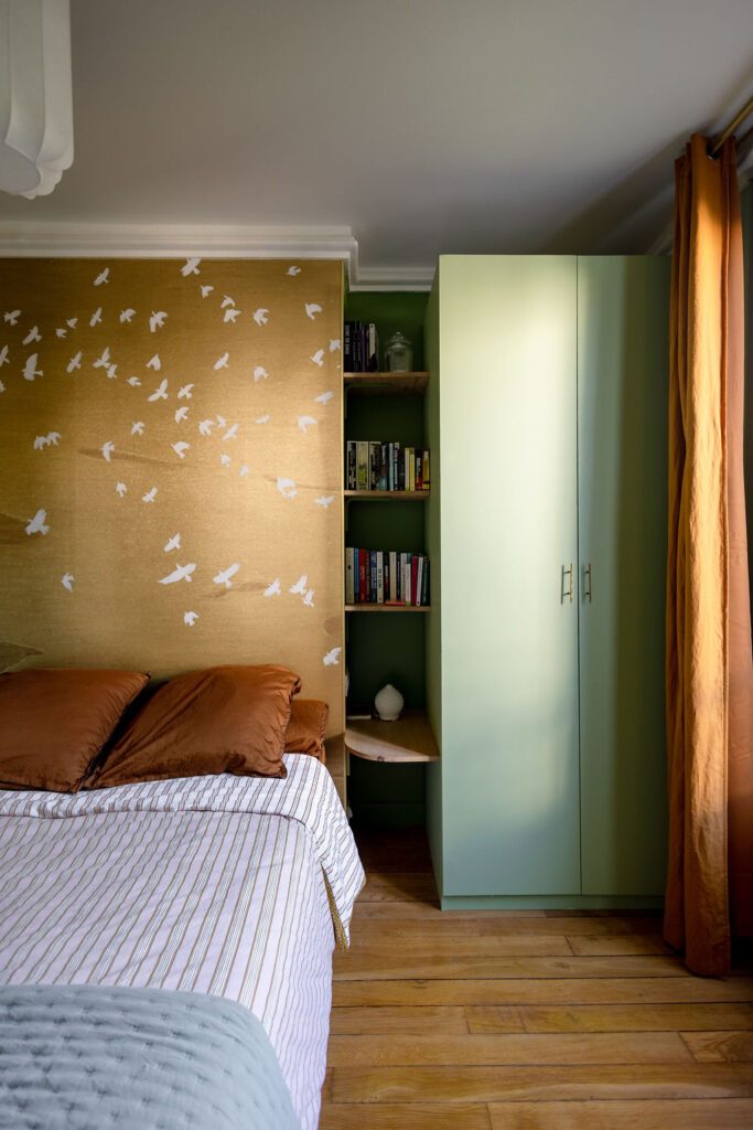 1 renovation chambre papier peint decoration